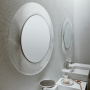 Laufen Kartell Зеркало круглое d=78см, настенное, со скрытой подсветкой LED , цвет: прозрачный кристал