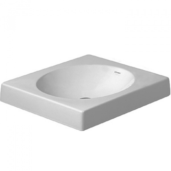 Duravit Architec Раковина 50х50 см, без отв., цвет: белый