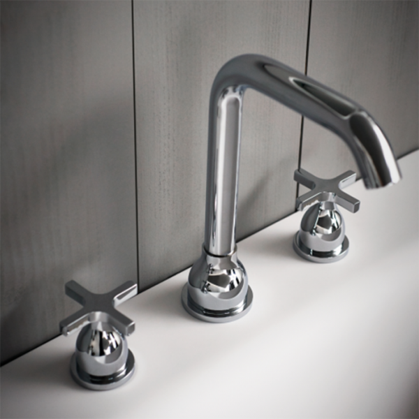 Agape Memory Смеситель для раковины , на 3 отв., цвет: хром