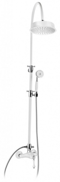 Душевая колонна со смесителем, с фиксированным держателем ручного душа, без ручного и верхнего душа CEZARES MARGOT-C