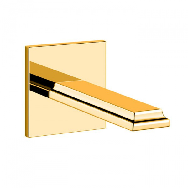 Gessi Eleganza Настенный излив для ванны, для монтажа с удаленным управлением (не входит в комплект), цвет: золото