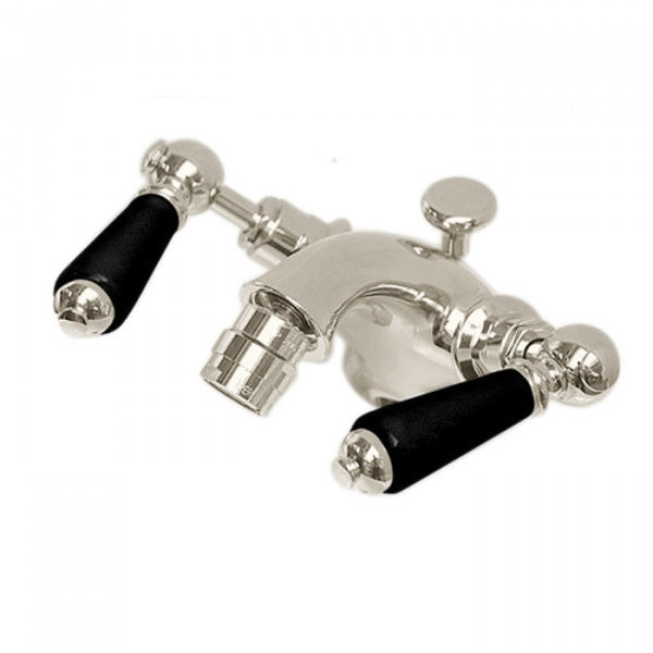 Devon&Devon Black Dandy Смеситель для биде, цвет: никель блестящий