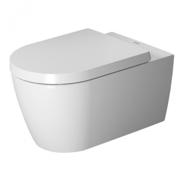 Duravit ME by Starck Унитаз подвесной с вертикальным смывом, вкл. крепление Durafix, 4,5 л., 37x57см, Цвет: Белый