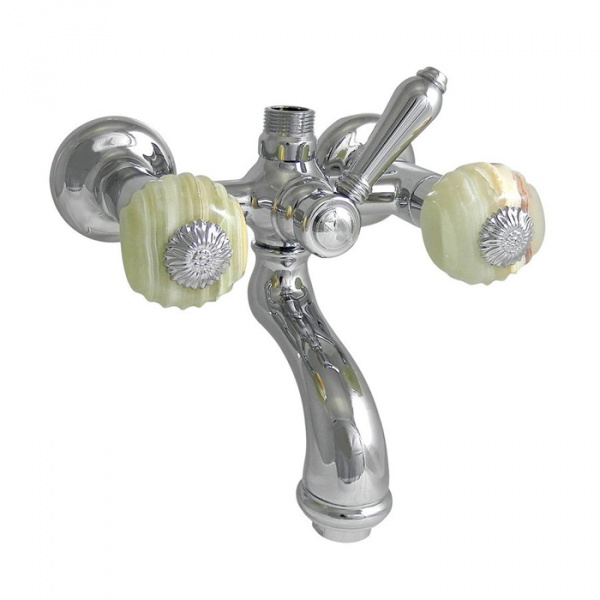 Nicolazzi Onice Смеситель для ванны, излив: 155 мм, цвет: хром