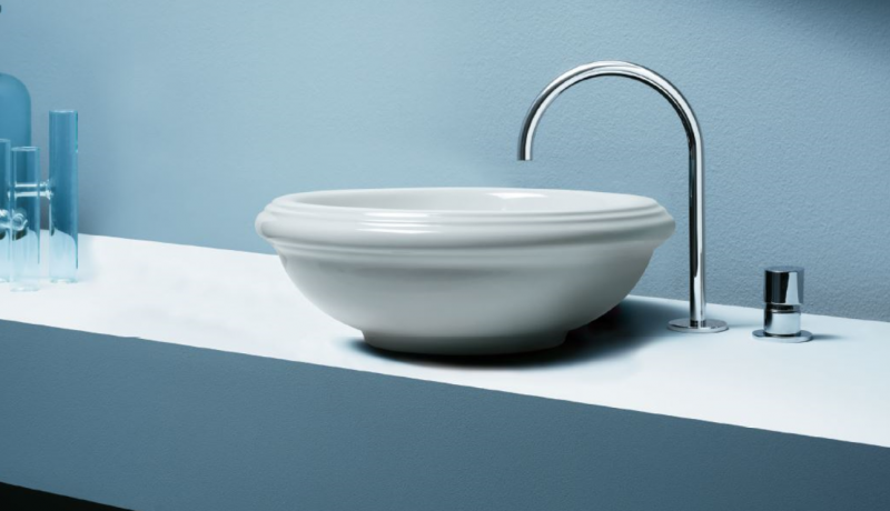 AZZURRA JUBILAEUM Раковина 45х18 см, без отв., цвет: белый