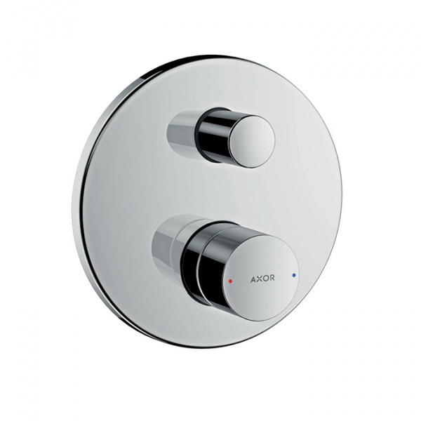 Axor Uno Встраиваемый смеситель для ванны однорычажный с защитой по станд. EN1717, внешняя часть, цвет: шлифованный никель