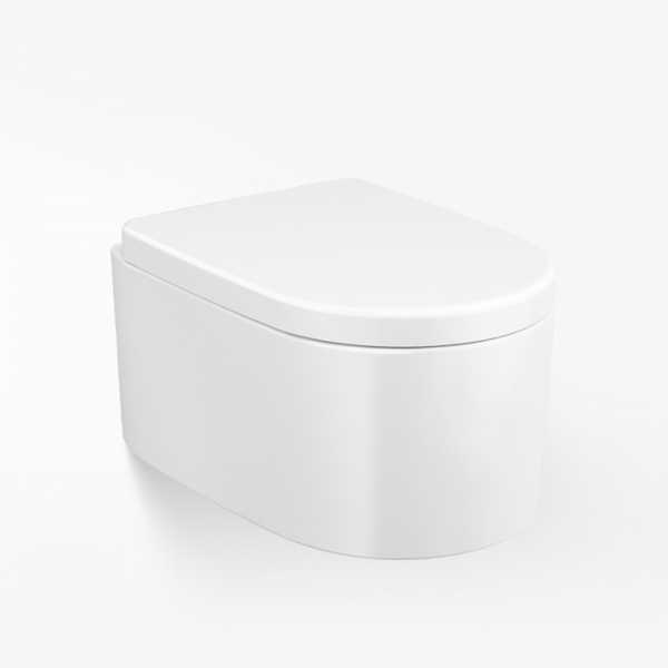 Armani Roca Island Унитаз подвесной 57х38.5х27см, со скрытым креплением, цвет: белый