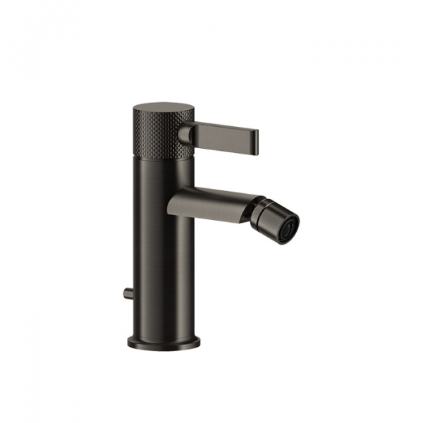 Gessi Inciso- Смеситель однорычажный для биде с донным клапаном. цвет: black XL