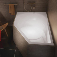 Ванна асимметричная Riho BA34005, 160х90, санитарный акрил