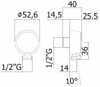 Штуцер CEZARES CZR-AI5
