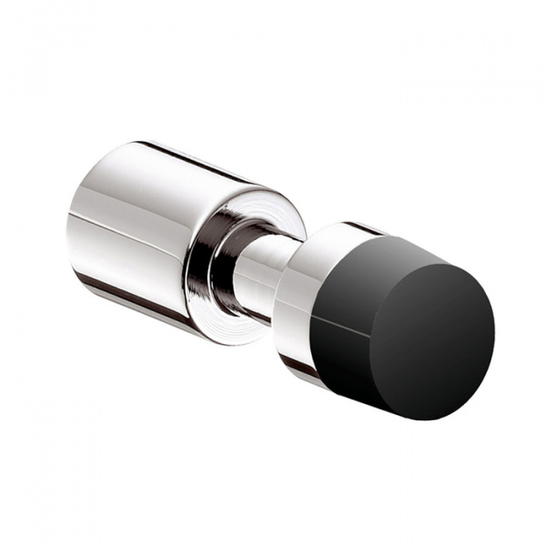 EMCO System2 Крючок-ограничитель двери, подвесной, цвет: черный/хром