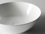 Умывальник чаша накладная круглая  Element 358*358*155мм Ceramica Nova белый CN6002