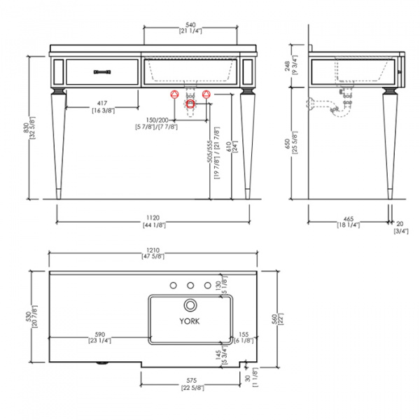 Devon&Devon Bentley SX, Комплект мебели , Цвет: warm grey