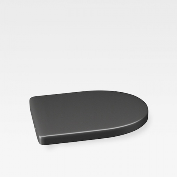 Armani Roca Island Сиденье для биде, микролифт, лакированное, цвет: nero