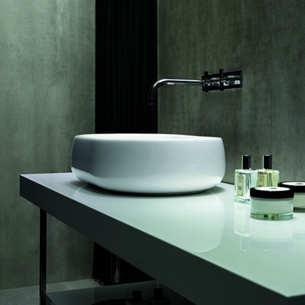 AZZURRA NUVOLA Раковина 75х40 см, без отв., цвет: белый