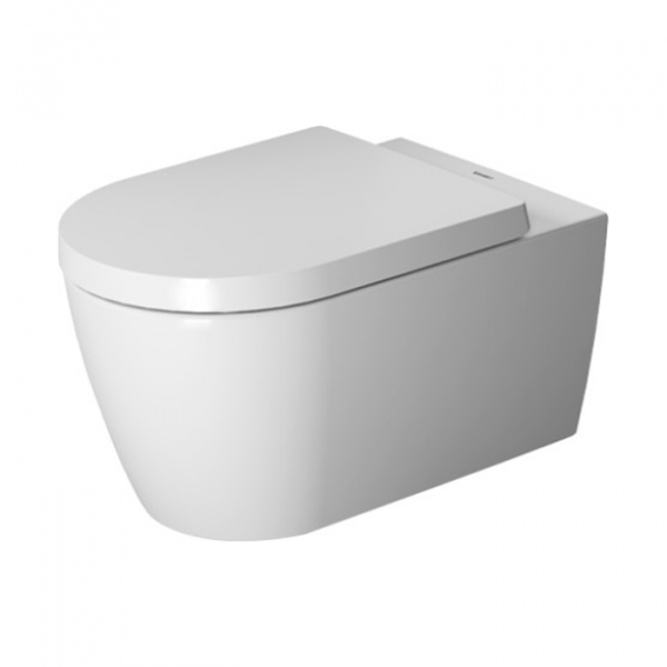 Duravit Me by Starck Унитаз подвесной Rimless 57х37см, с креплениями, вкл. крепление Durafix,с покрытием WonderGliss, цвет: белый