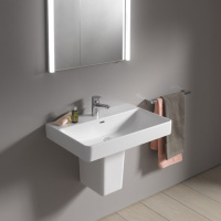 Laufen Pro S Раковина 55х38х9,5см., подвесная/накладная без отв., цвет: белый