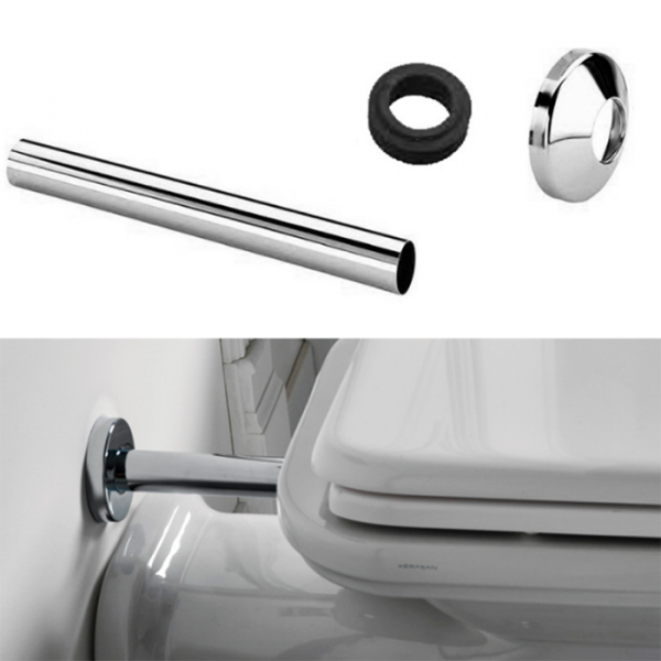 Kerasan Набор для подключения скрытого смывного бачка к напольному унитазу d=40мм, цвет: хром