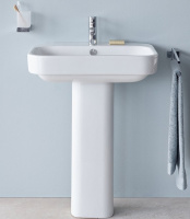 DURAVIT Happy D.2  Пьедестал для раковины   (231680,231665,231660), цвет: белый.