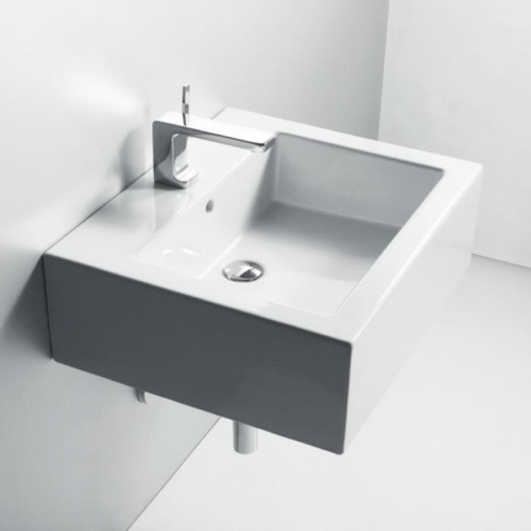 SIMAS Frozen Раковина 60 см, 1 отв., цвет: белый