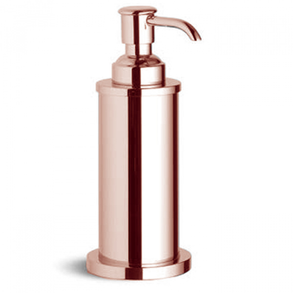 Bertocci Cinquecento Дозатор настольный в металлической колбе, цвет: розовое золото