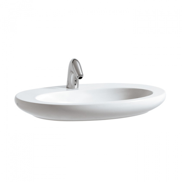 Laufen Alessi One Раковина-чаша 75х52х9 см, 1 отв., цвет: белый