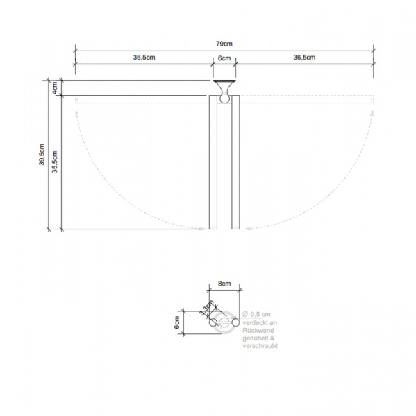 Decor Walther Classic WSS Мыльница подвесная, фарфор, цвет: хром