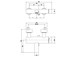 Gessi Ovale Смеситель для ванны без душевого комплекта, с автоматическим переключателем ванна/душ, цвет: хром