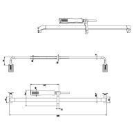Gessi Mimi Душевая стойка с ручным душем, цвет: хром