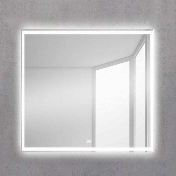 Зеркало с встроенным светильником и сенсорным выключателем SPC-GRT-800-800-LED-TCH, 12W, 220-240V, 800x30x800 SPC-GRT-800-800-LED-TCH