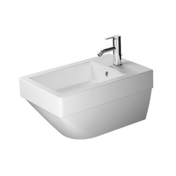 Duravit Vero Air Биде подвесное 57х37см, с 1 отв под смеситель, цвет: белый
