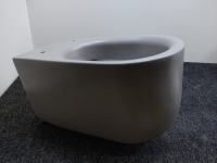 Kerasan Nolita Унитаз безободковый подвесной 55х35 см, с креплениями WB9N, цвет: FERRO MATT