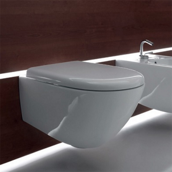 Kerasan Aquatech Унитаз подвесной,безободковый,55х36.5см, цвет: белый