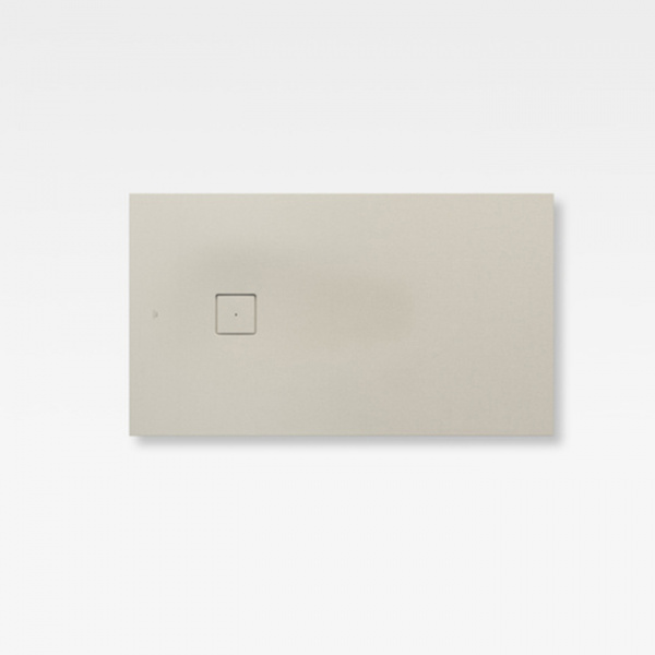 Armani Roca Baia Душевой поддон 140х80х3.1см с боковым сливом, с anti-slip, мат-л: Stonex, цвет: greige