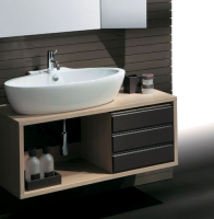 Simas Lft Spazio Раковина 73 см, 1 отв., цвет: белый