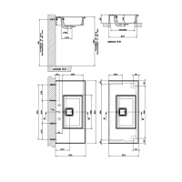 Gessi Eleganza Раковина 110x52 см, без отв., цвет: белый/RAL