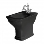 Artceram Civitas Биде напольное 36x54 cм, 1 отверстие, цвет: черный