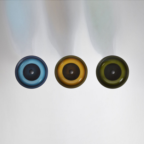 Antonio Lupi Bolgheri Раковина 50х90 см, без отв., напольная, слив в пол, с сифоном и донным клапаном, пьедестал из пробки Natural, Cristalmood, цвет: Gran_cru