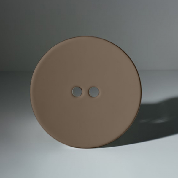 Kerasan Deco Декоративная пластина для слива раковины DECO, цвет: Bruno matt