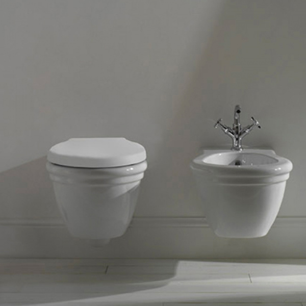 Globo Paestum Унитаз подвесной 57х38см,СИДЕНЬЕ НА ВЫБОР