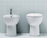 AZZURRA Cult Биде напольное 51х36см, цвет: белый