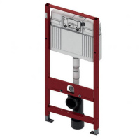 TECE TECEbase Система инсталляции для унитазов 5 в 1, с унитазом и кнопкой смыва, цвет: хром