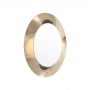 Laufen Kartell Зеркало круглое d=78см, настенное, без подсветки, цвет: золотой