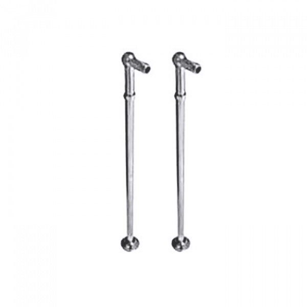 Kerasan Retro Опоры напольные 80см для смесителя для ванны(комплект-2шт), хром