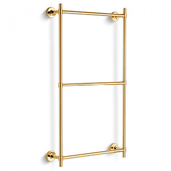 Bertocci Cinquecento Полотенцедержатель тройной 60х60 см, подвесной, цвет: золото