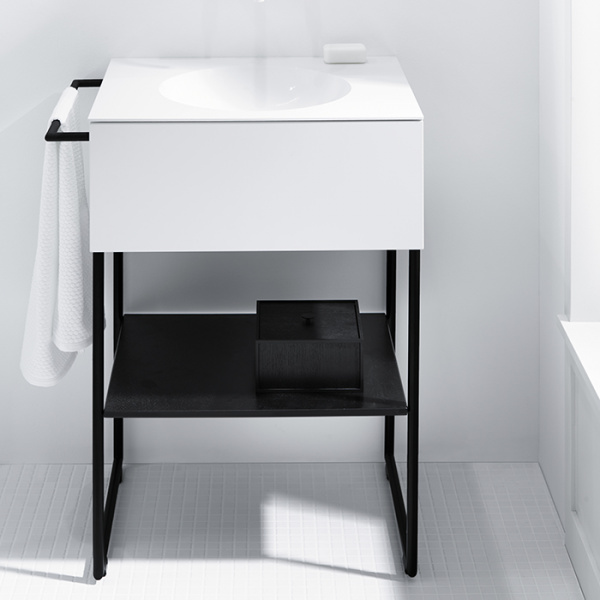 Burgbad Coco Комплект напольной мебели 60x50x87 см, цвет: белый