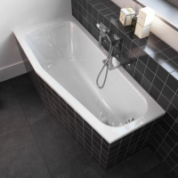 Ванна асимметричная Riho BB33005, 160х70, санитарный акрил