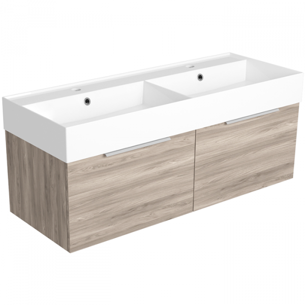 SIMAS AGILE Тумба подвесная 120x46xh40 см, для раковины AG121D.., 1 ящик, ручка матовый хром, цвет: ROCCIA