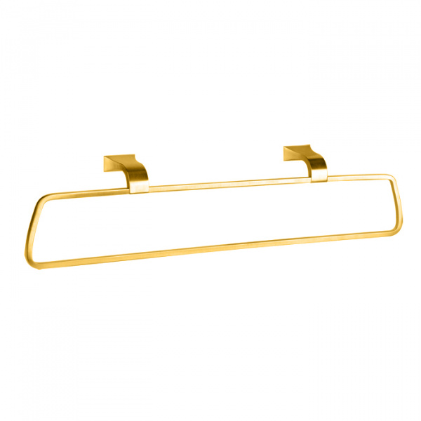 Gessi Mimi Полотенцедержатель &quotкольцо&quot 64см с двумя настенными креплениями, подвесной, цвет: золото