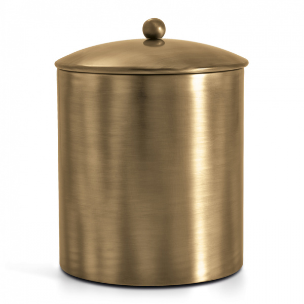 3SC Bally Ведро с крышкой, ручка Sfera, цвет: золото 24к. Lucido